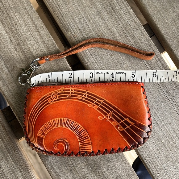 Small leather change purse - Picture 4 of 5